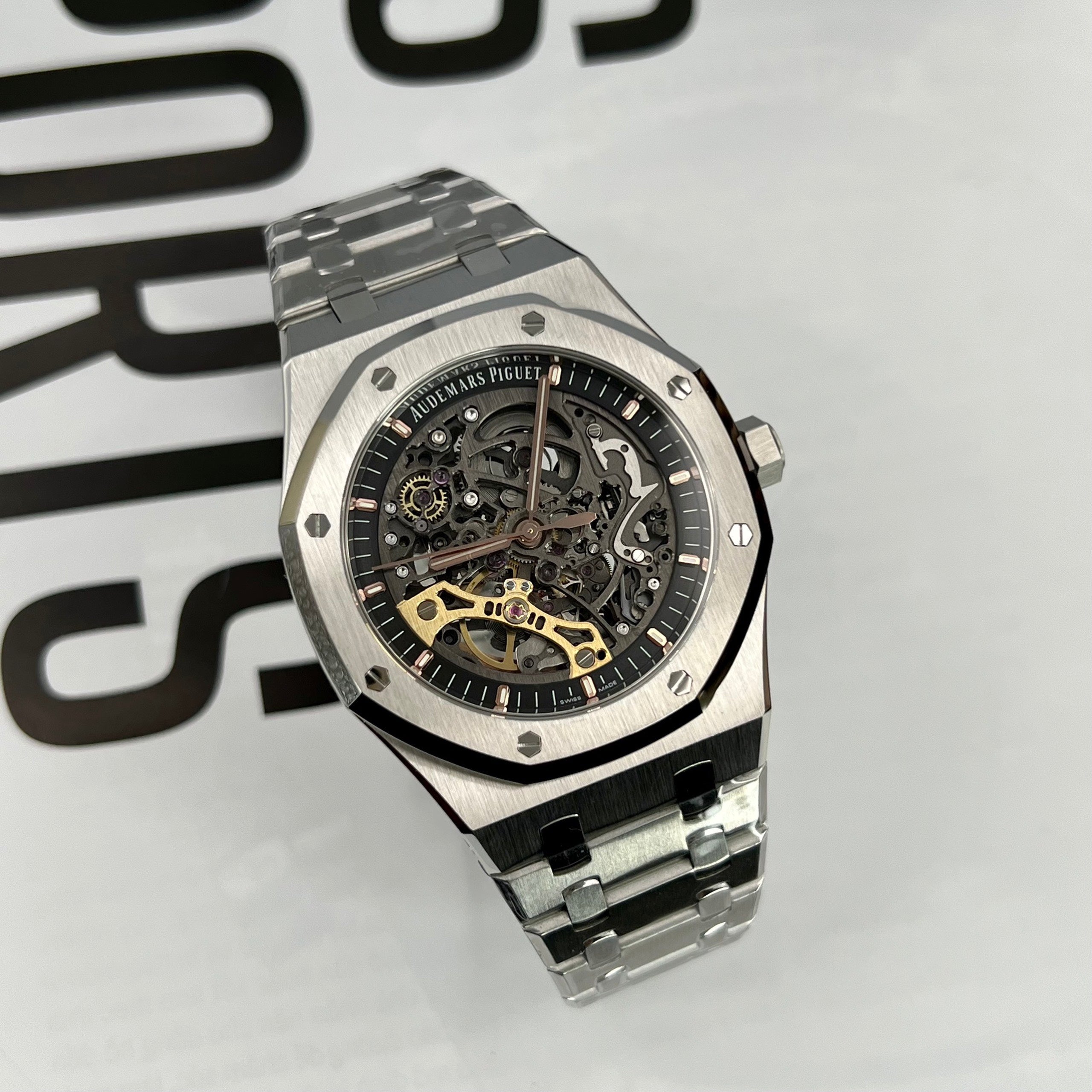 Audemars Piguet Royal Oak Double Balance Wheel Openwork 15407ST.OO.1220ST.01