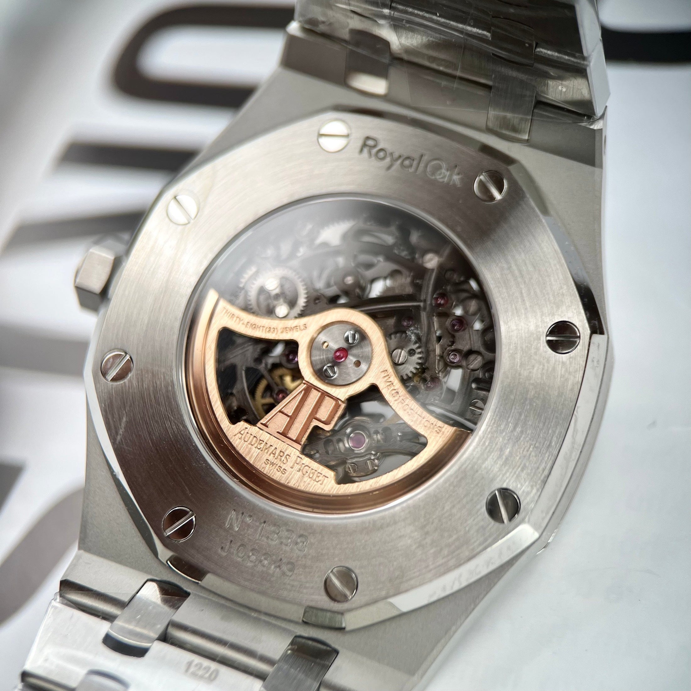 Audemars Piguet Royal Oak Double Balance Wheel Openwork 15407ST.OO.1220ST.01