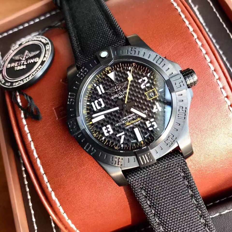 Breitling Avenger Blackbird 44 with 3D dial Swiss Original Movement