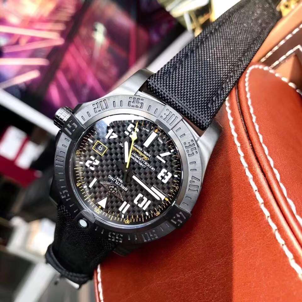 Breitling Avenger Blackbird 44 with 3D dial Swiss Original Movement