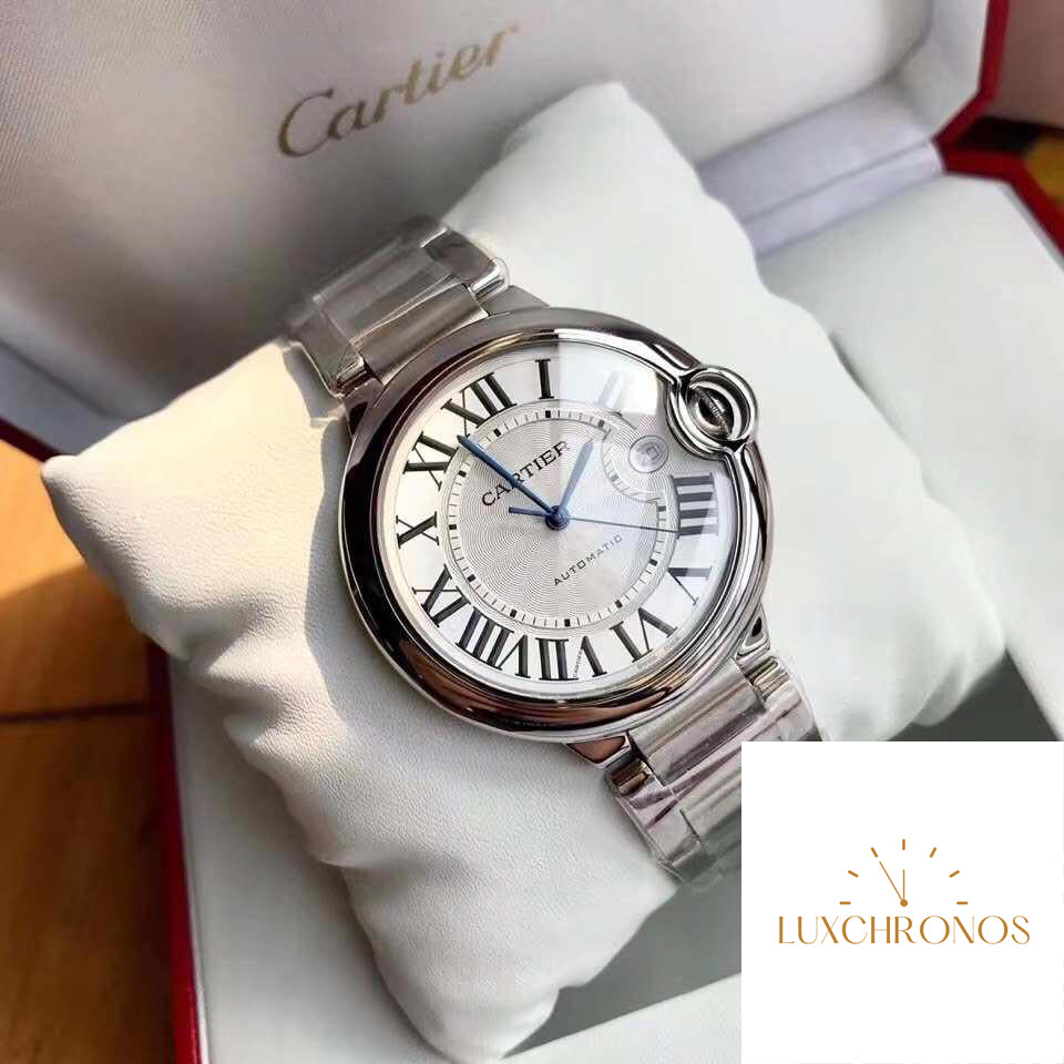 Cartier Ballon Bleu De Cartier W69012Z4 Watch 42mm Swiss Original Movement