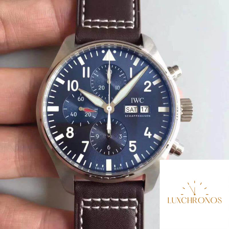 IWC Pilot Chronograph IW377714 ZF Factory Men Watches 1:1 Best Edition Swiss ETA7750