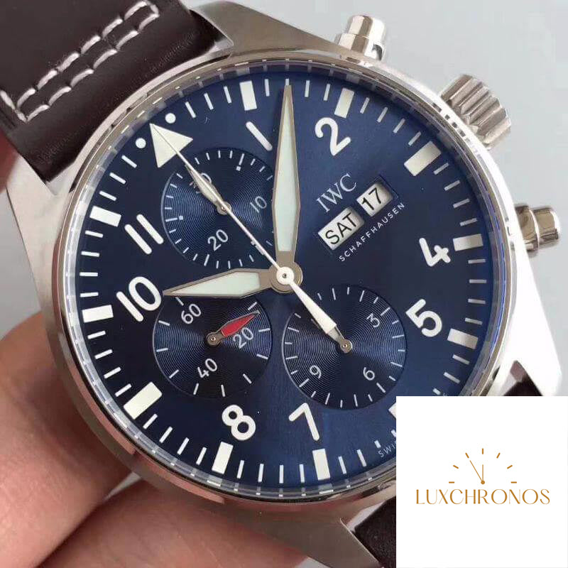 IWC Pilot Chronograph IW377714 ZF Factory Men Watches 1:1 Best Edition Swiss ETA7750