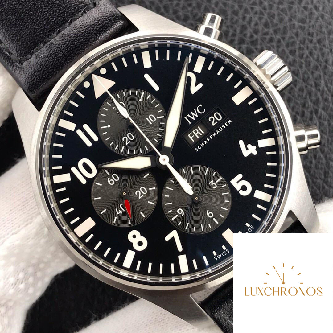 IWC Pilot IW377709 1:1 Best Edition ZF Factory Black Dial