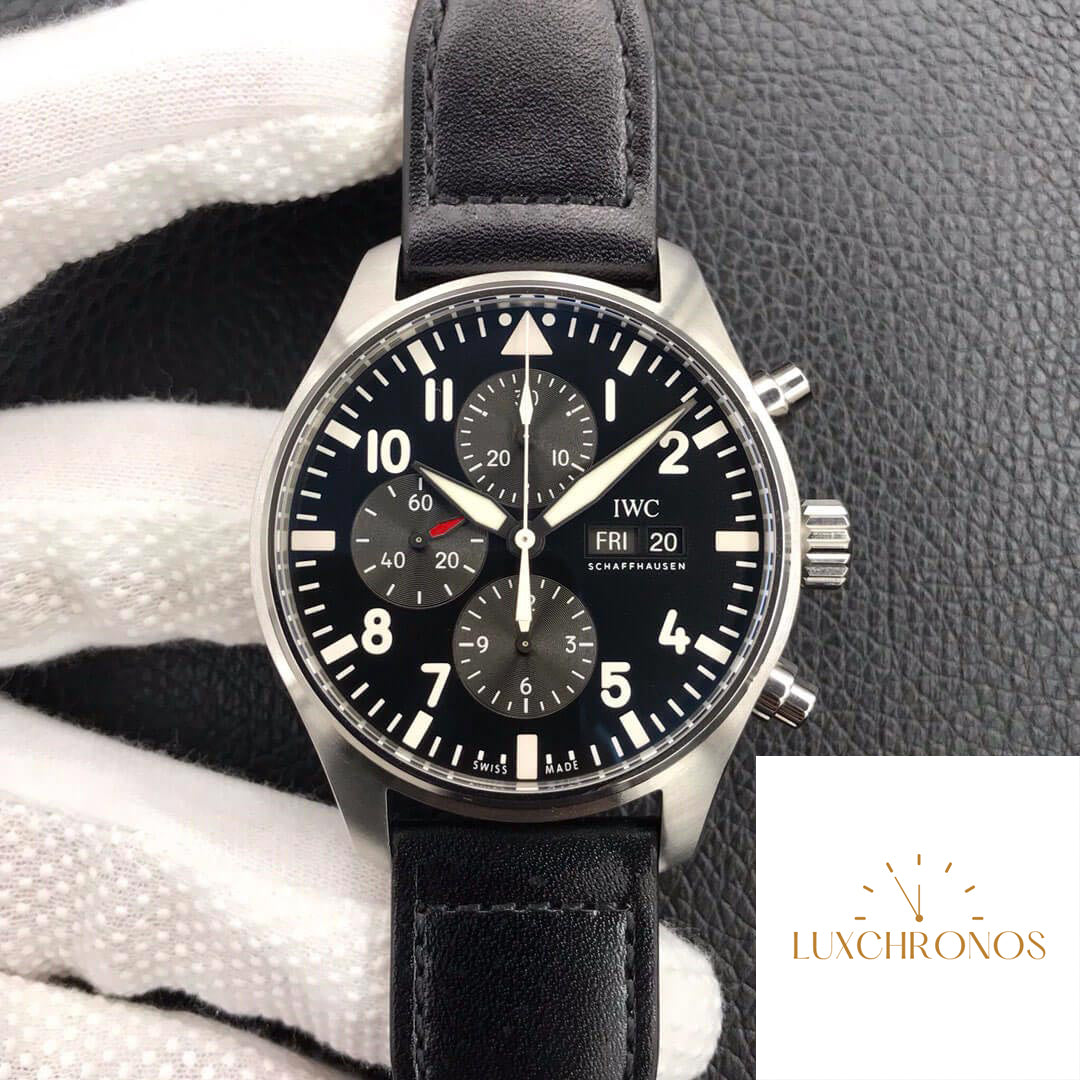 IWC Pilot IW377709 1:1 Best Edition ZF Factory Black Dial