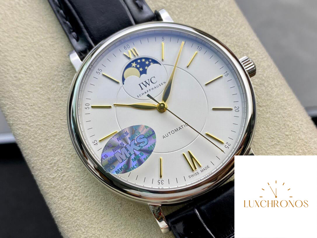 IWC Portofino Moon Phase IW459401 1:1 Best Edition MKS Factory White Dial