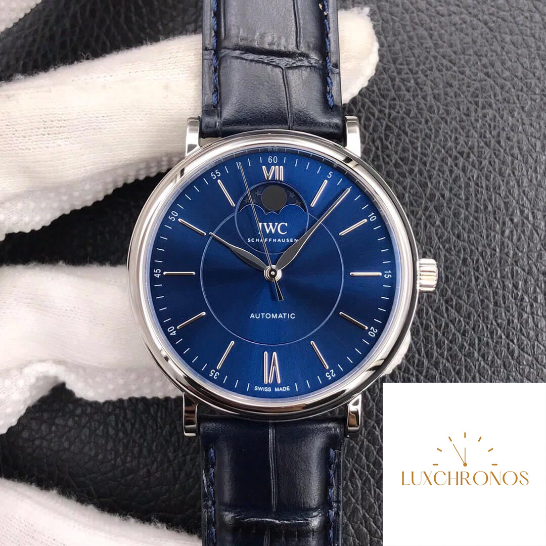 IWC Portofino Moon Phase IW459402 1:1 Best Edition MKS Factory Blue Dial