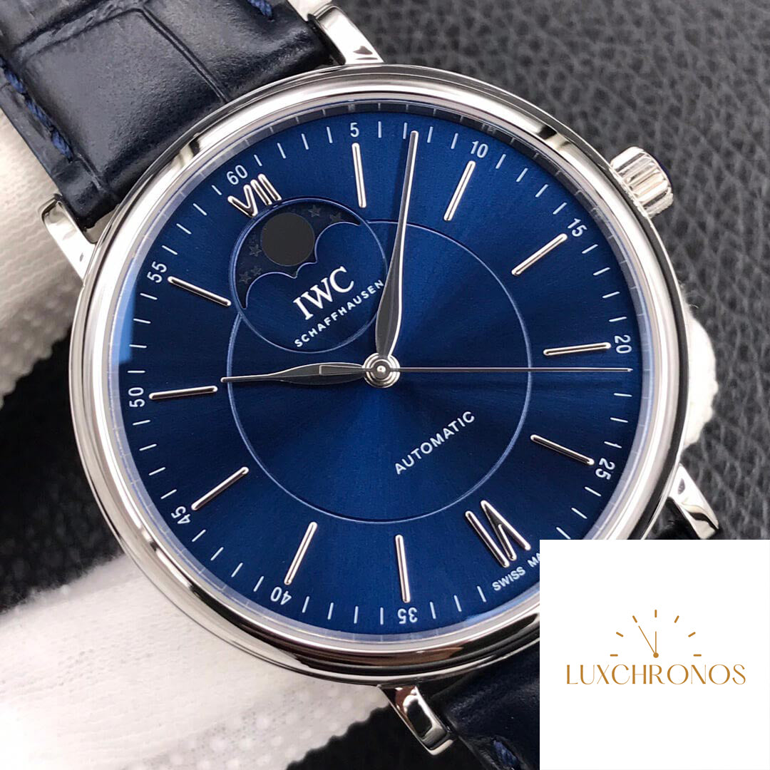 IWC Portofino Moon Phase IW459402 1:1 Best Edition MKS Factory Blue Dial