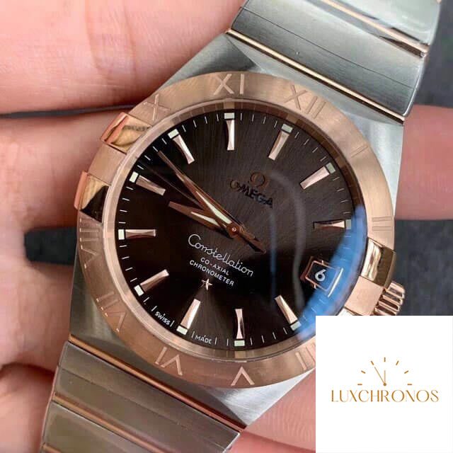 Omega Constellation 123.20.31.20.13.001 1:1 Best Edition VS Factory Dark Brown Dial