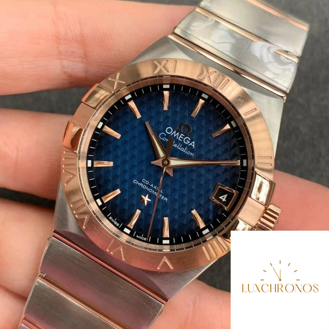 Omega Constellation 123.20.38.21.03.001 1:1 Best Edition VS Factory Blue Dial