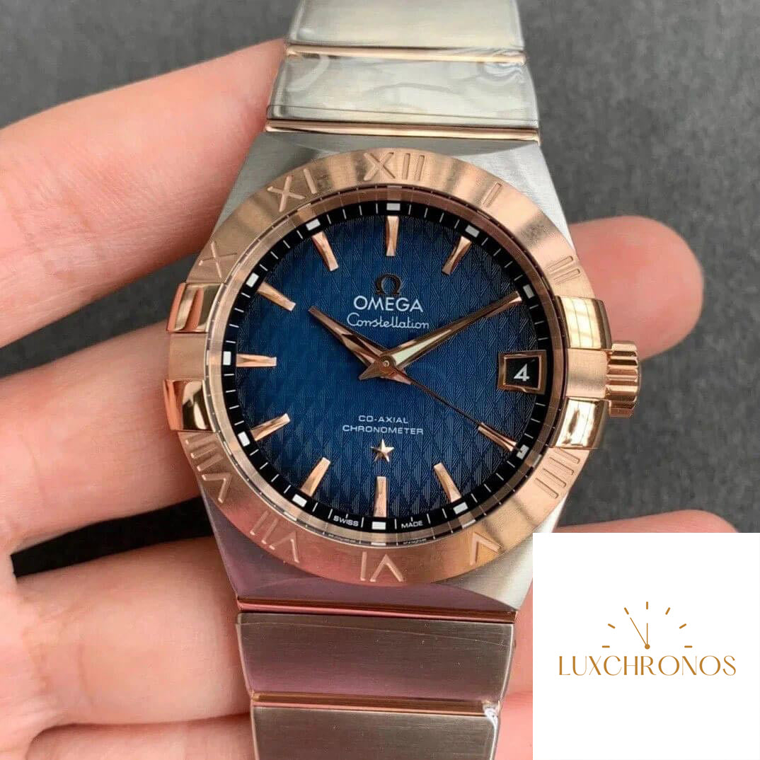 Omega Constellation 123.20.38.21.03.001 1:1 Best Edition VS Factory Blue Dial