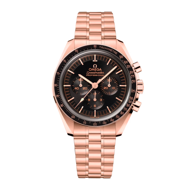 Speedmaster Professional Moonwatch 42 Rose Gold Black Dial