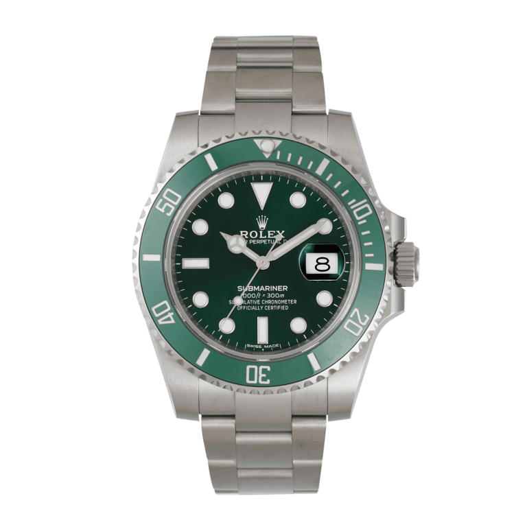 Submariner Date Stainless Steel Green Dial "Hulk"