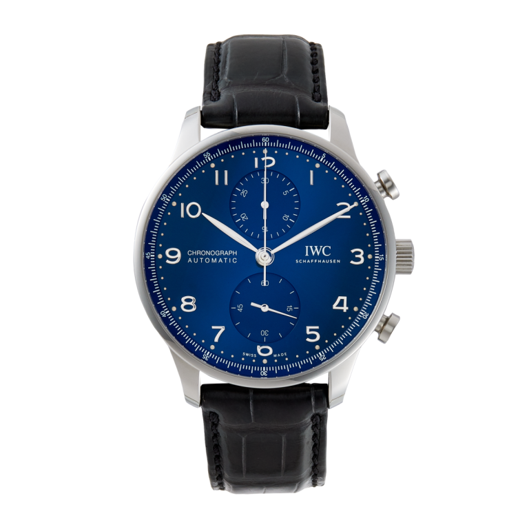 Portugieser Chronograph Stainless Steel Blue Dial