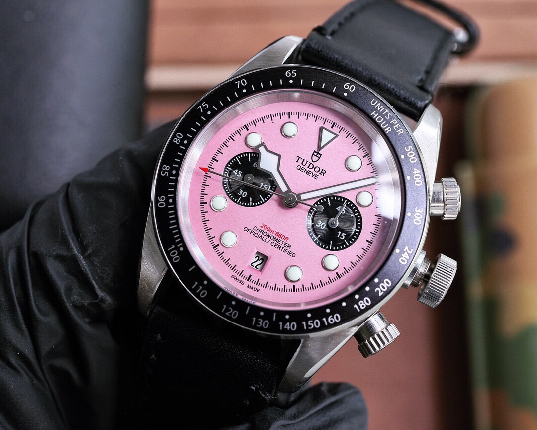 Tudor Black Bay Chrono 41mm 79360N-0019 "Inter-Miami CF" Pink Dial