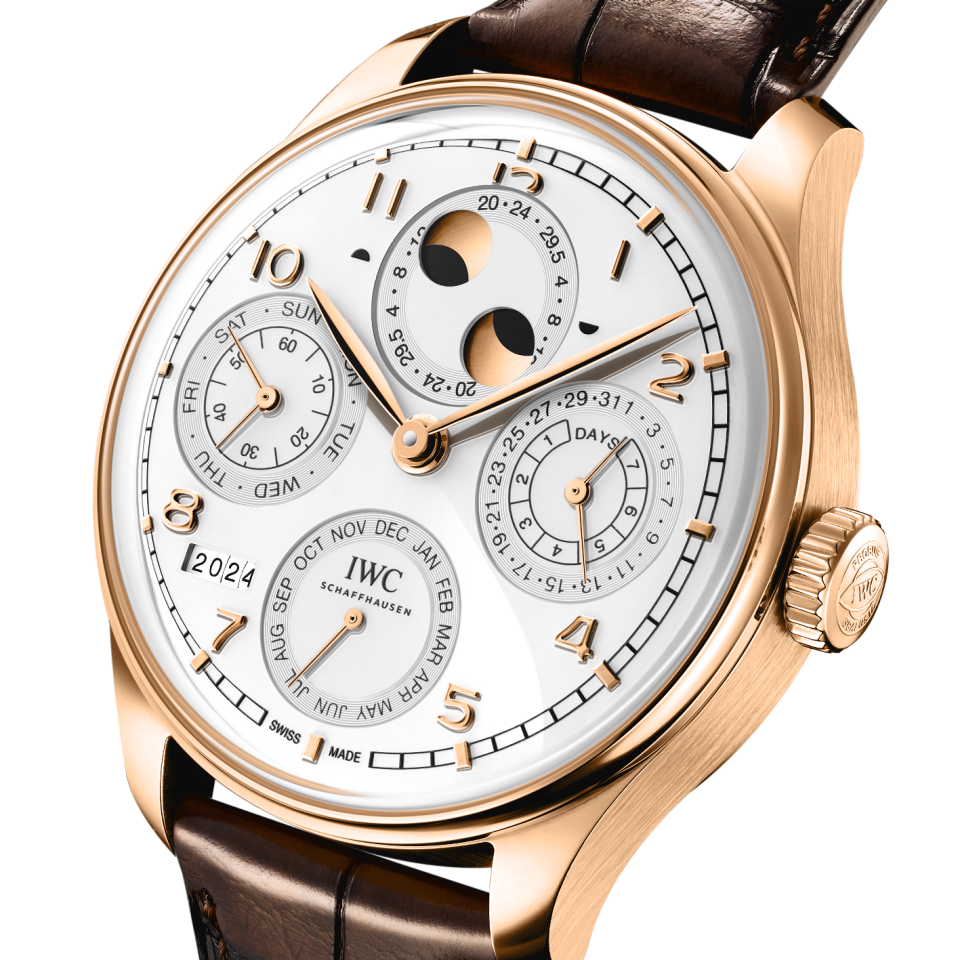 PORTUGIESER PERPETUAL CALENDAR 44-Silver