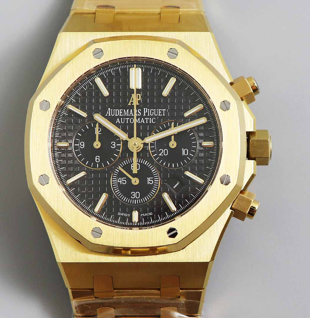 Audemars Piguet Royal Oak 26331 1:1 Best Edition OM Factory Black Dial Yellow Gold