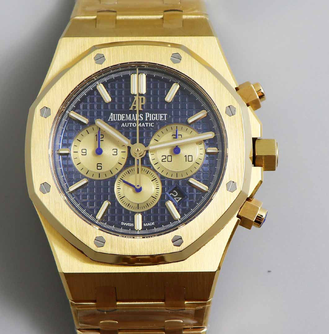 Audemars Piguet Royal Oak 26331BA 1:1 Best Edition OM Factory Blue Dial Yellow Gold