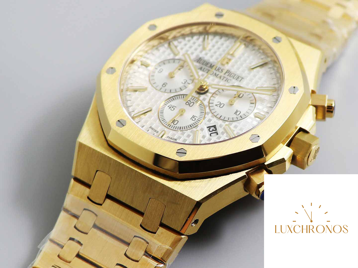 Audemars Piguet Royal Oak 26331 1:1 Best Edition OM Factory White Dial Yellow Gold Stainless Steel