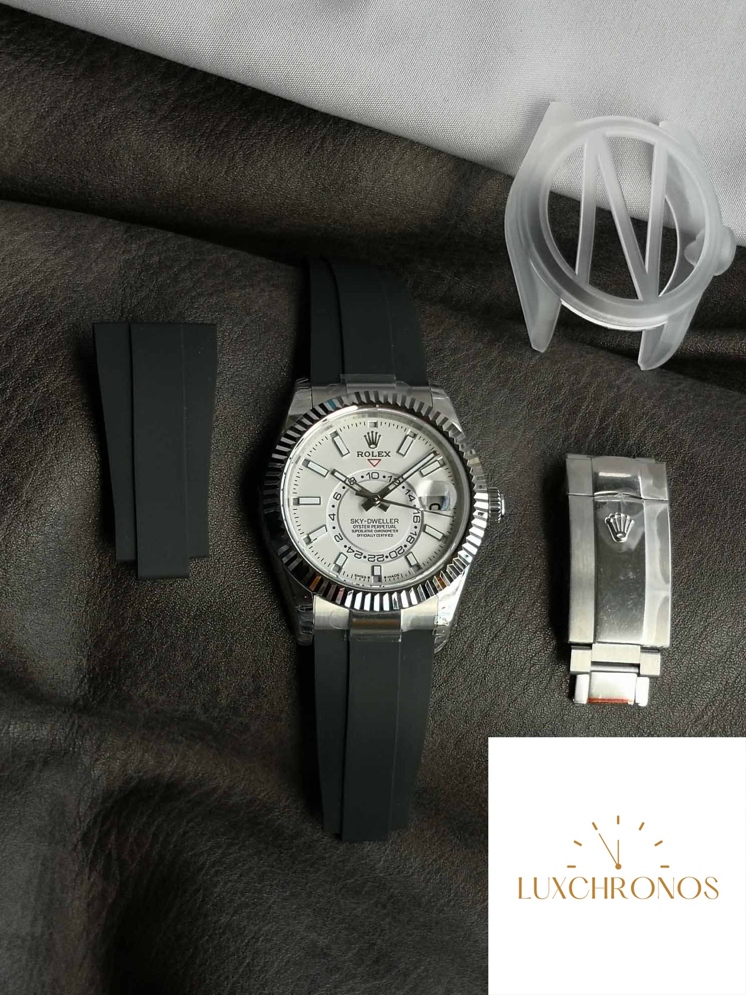 Rolex Sky Dweller M336239-0003 1:1 Best Edition White Dial