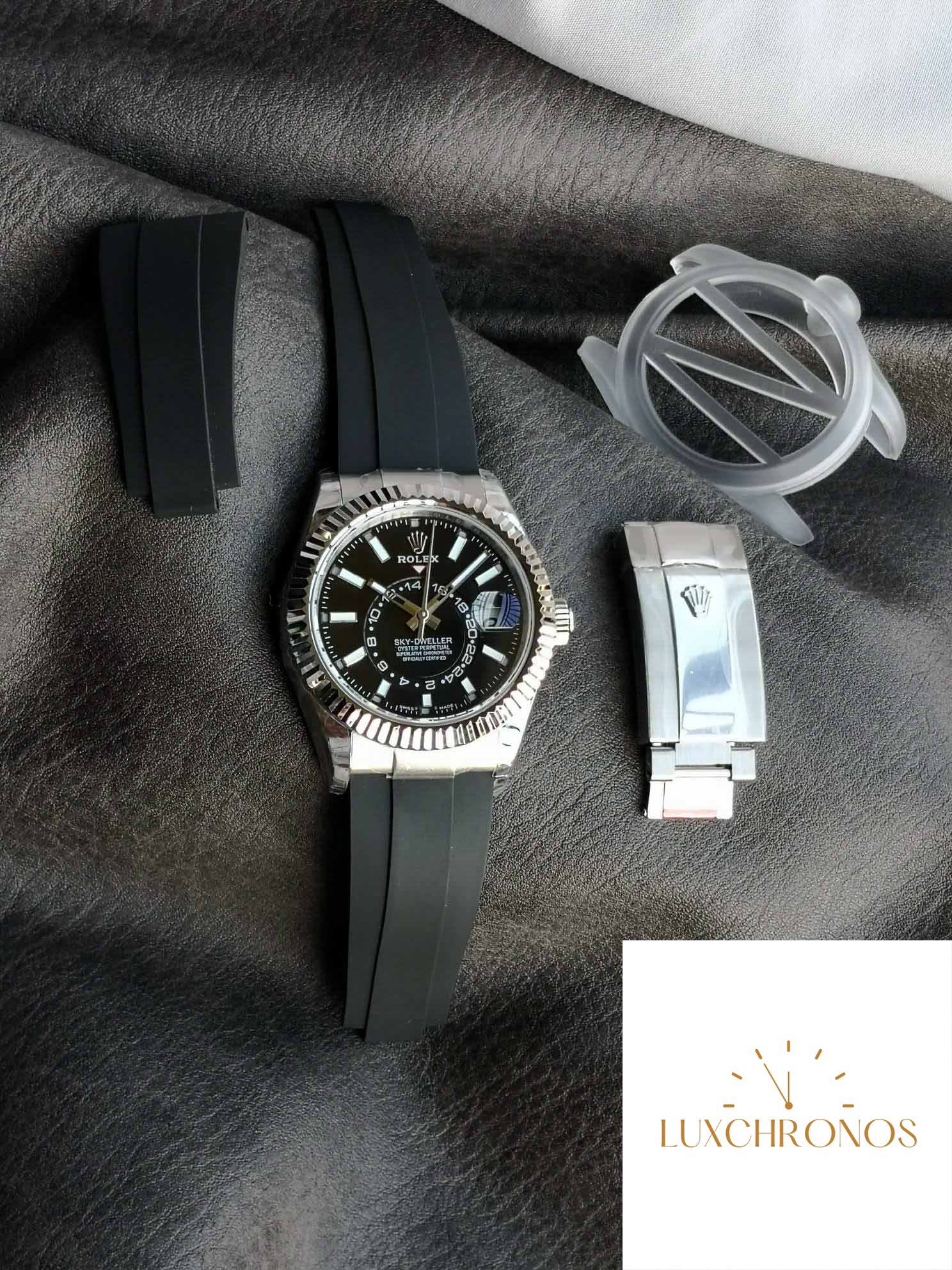 Rolex Sky Dweller M336239-0002 1:1 Best Edition Black Dial