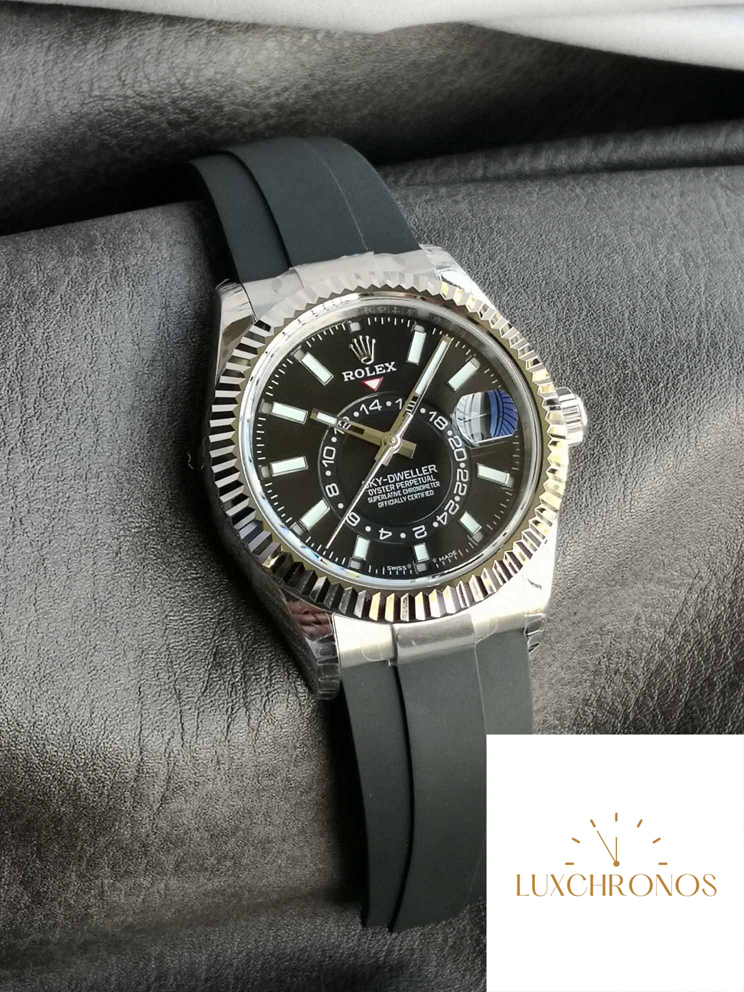 Rolex Sky Dweller M336239-0002 1:1 Best Edition Black Dial