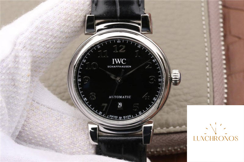 Replica IWC Da Vinci IW356601 1:1 Best Edition MKS Factory Black Dial