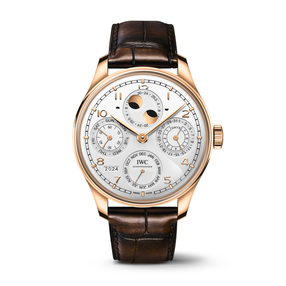 PORTUGIESER PERPETUAL CALENDAR 44-Silver