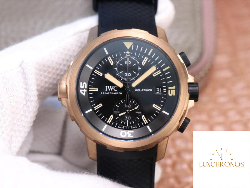 Replica IWC Aquatimer Darwin Adventure Tour Special Edition IW379503 1:1 Best Edition V6 Factory Bronze Alloy