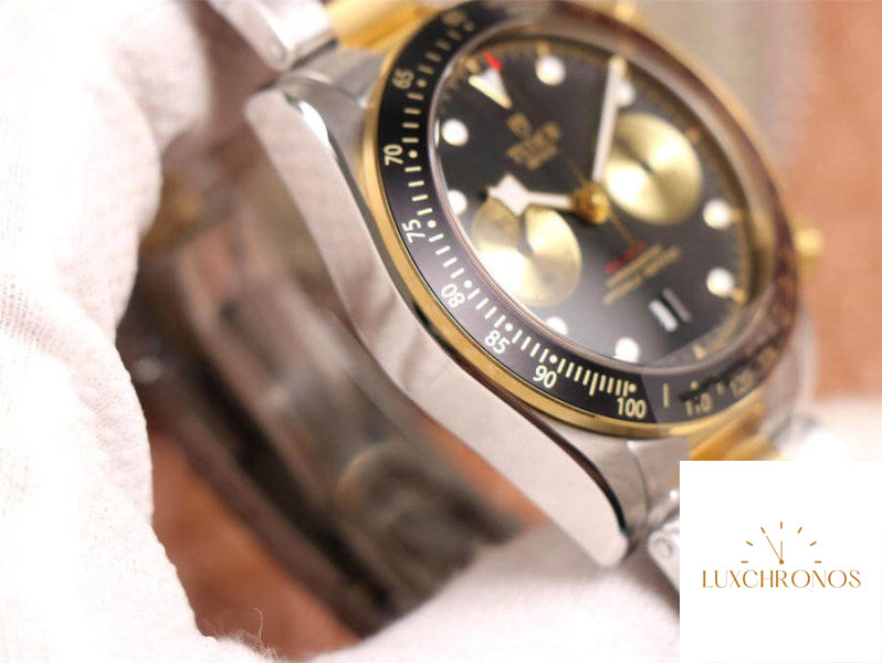 Replica Tudor Heritage Black Bay M79363N-0001 1:1 Best Edition TW Factory Gold Strap