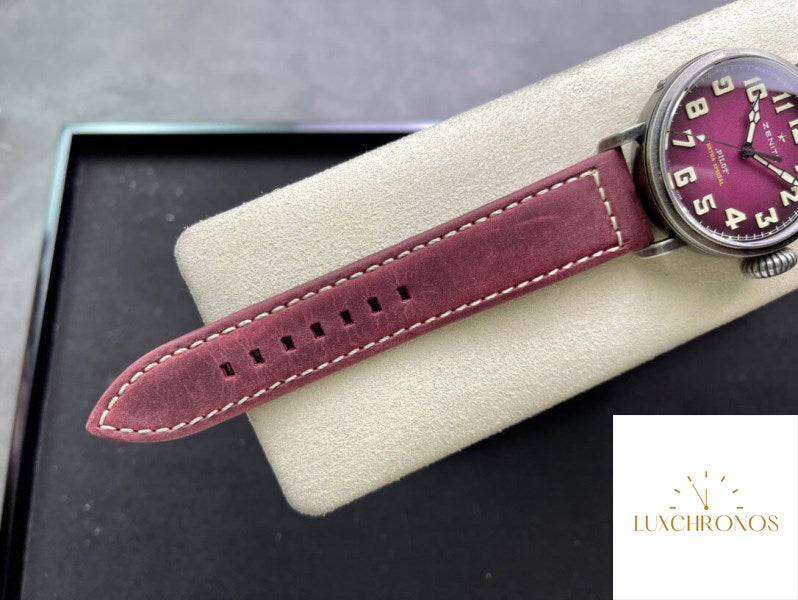 Replica Zenith Pilot 11.2430.679.21.C801 XF Factory 1:1 Best Edition Swiss ETA9015 Pink dial