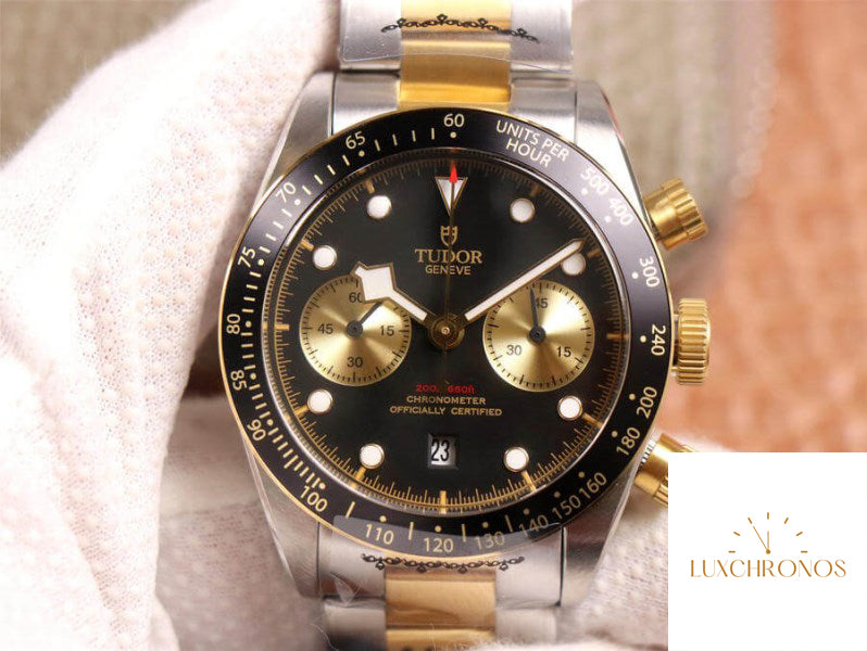 Replica Tudor Heritage Black Bay M79363N-0001 1:1 Best Edition TW Factory Gold Strap