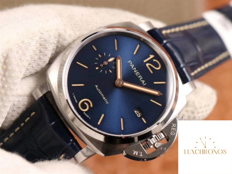 Replica Panerai Luminor Due PAM00927 1:1 Best Edition VS Factory Blue Dial Swiss P9000