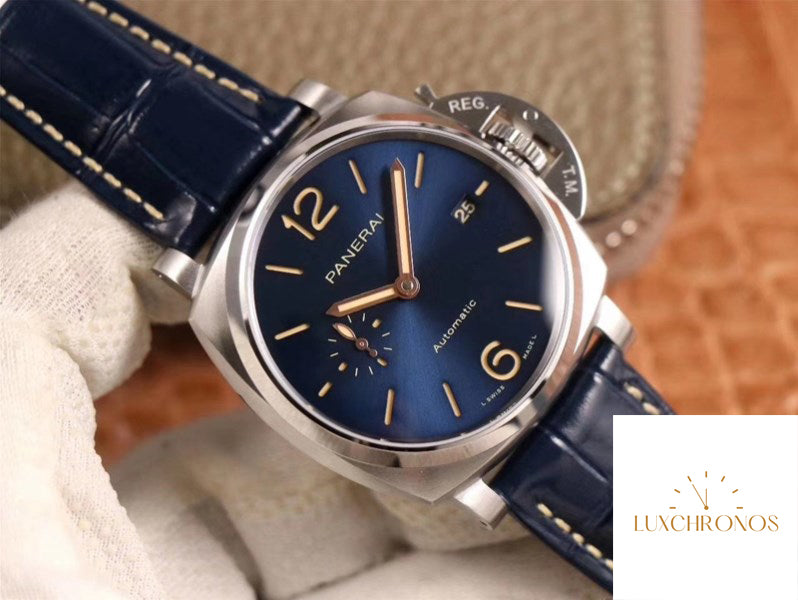 Replica Panerai Luminor Due PAM00927 1:1 Best Edition VS Factory Blue Dial Swiss P9000