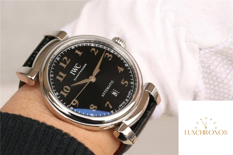 Replica IWC Da Vinci IW356601 1:1 Best Edition MKS Factory Black Dial