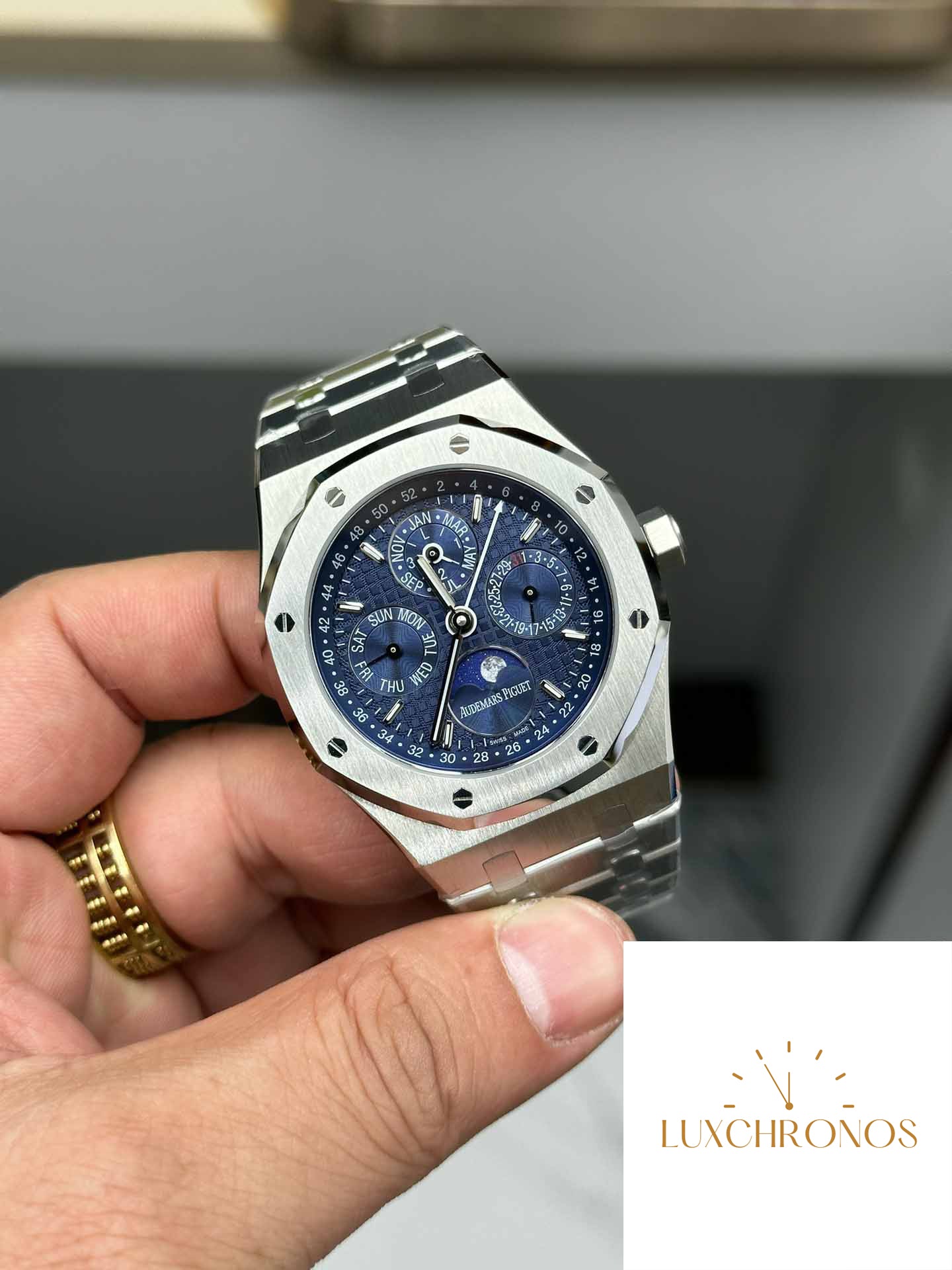 Audemars Piguet Royal Oak 26574ST.OO.1220ST.03 BBR Factory 1:1 Best Edition Blue Dial