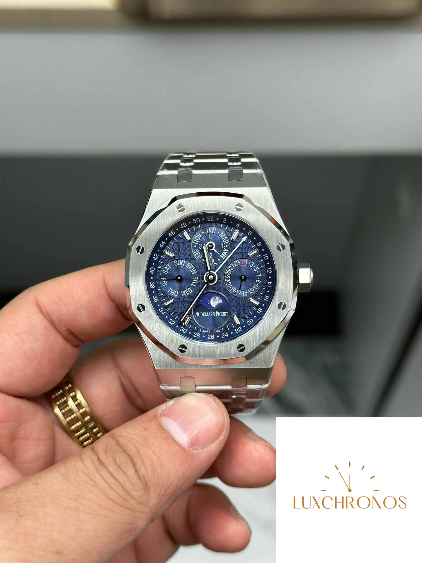 Audemars Piguet Royal Oak 26574ST.OO.1220ST.03 BBR Factory 1:1 Best Edition Blue Dial