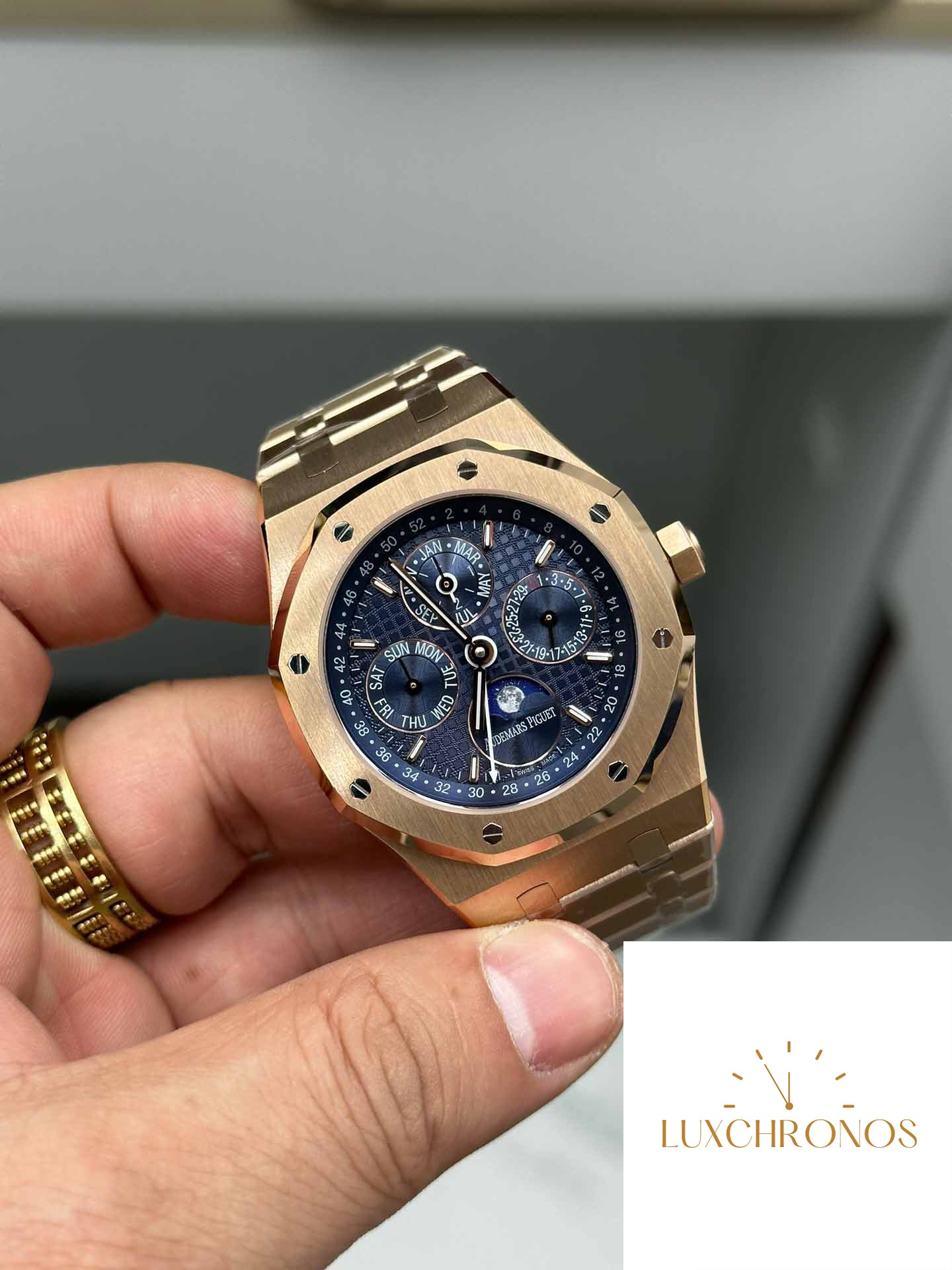 Audemars Piguet Royal Oak 26574BA.OO.1220BA.01 BBR Factory 1:1 Best Edition Blue Dial