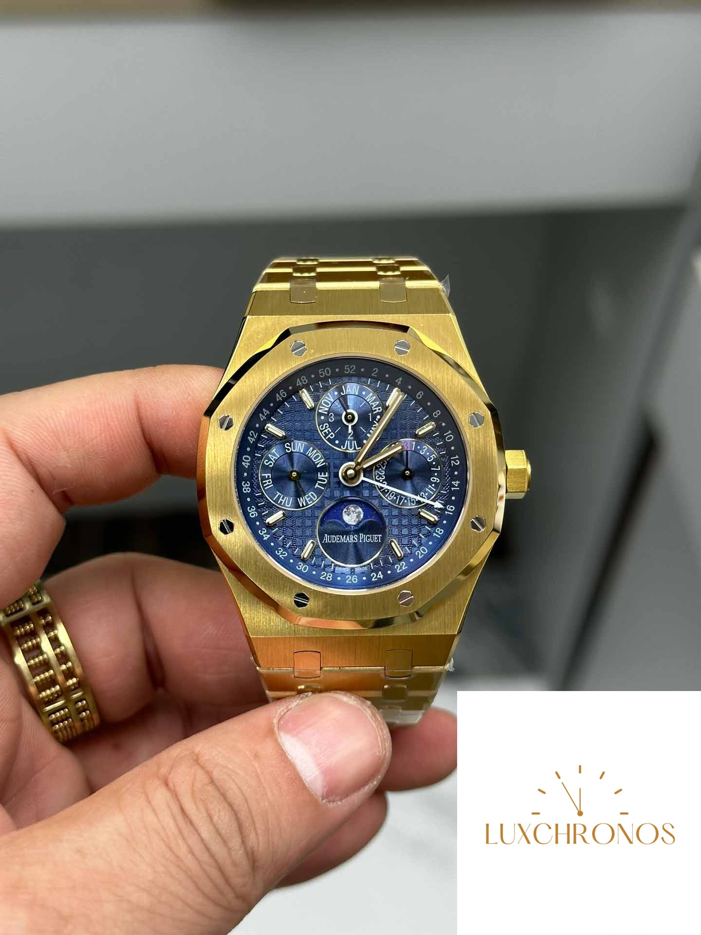 Audemars Piguet Royal Oak 26574BA.OO.1220BA.01 1:1 Best Edition BBR Factory Blue Dial