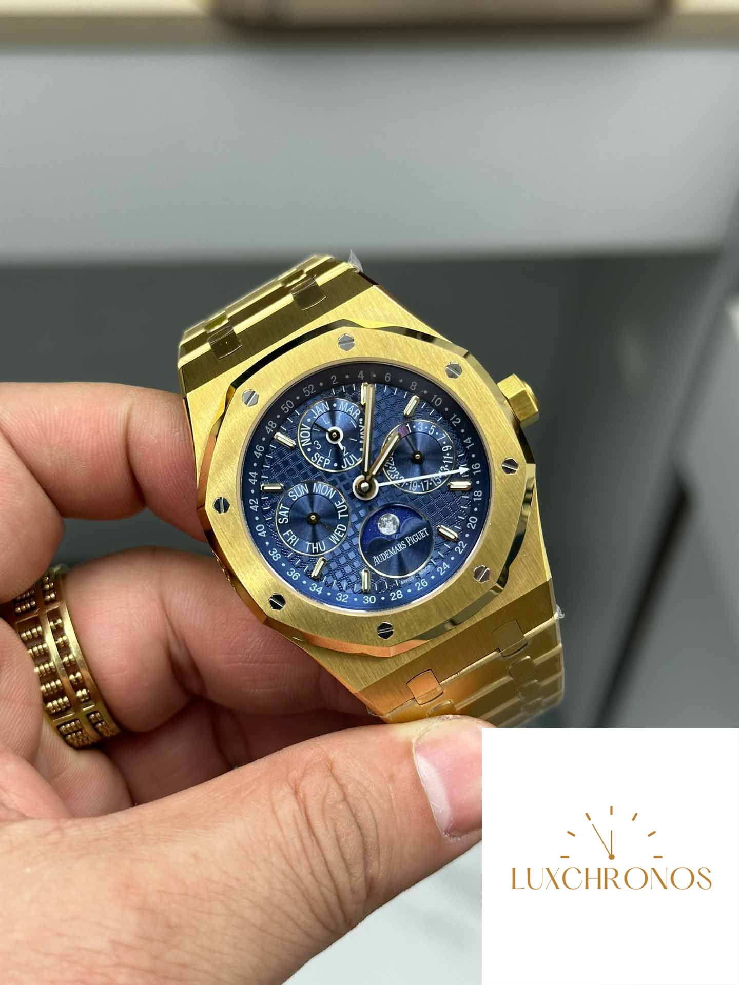 Audemars Piguet Royal Oak 26574BA.OO.1220BA.01 1:1 Best Edition BBR Factory Blue Dial