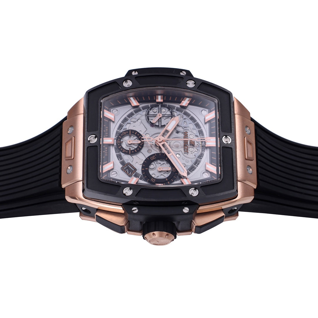 Hublot Big Bang Titanium 641.OM.0183.LR 1:1 Best Editon BBF Factory Rose Gold Grey Dial Black