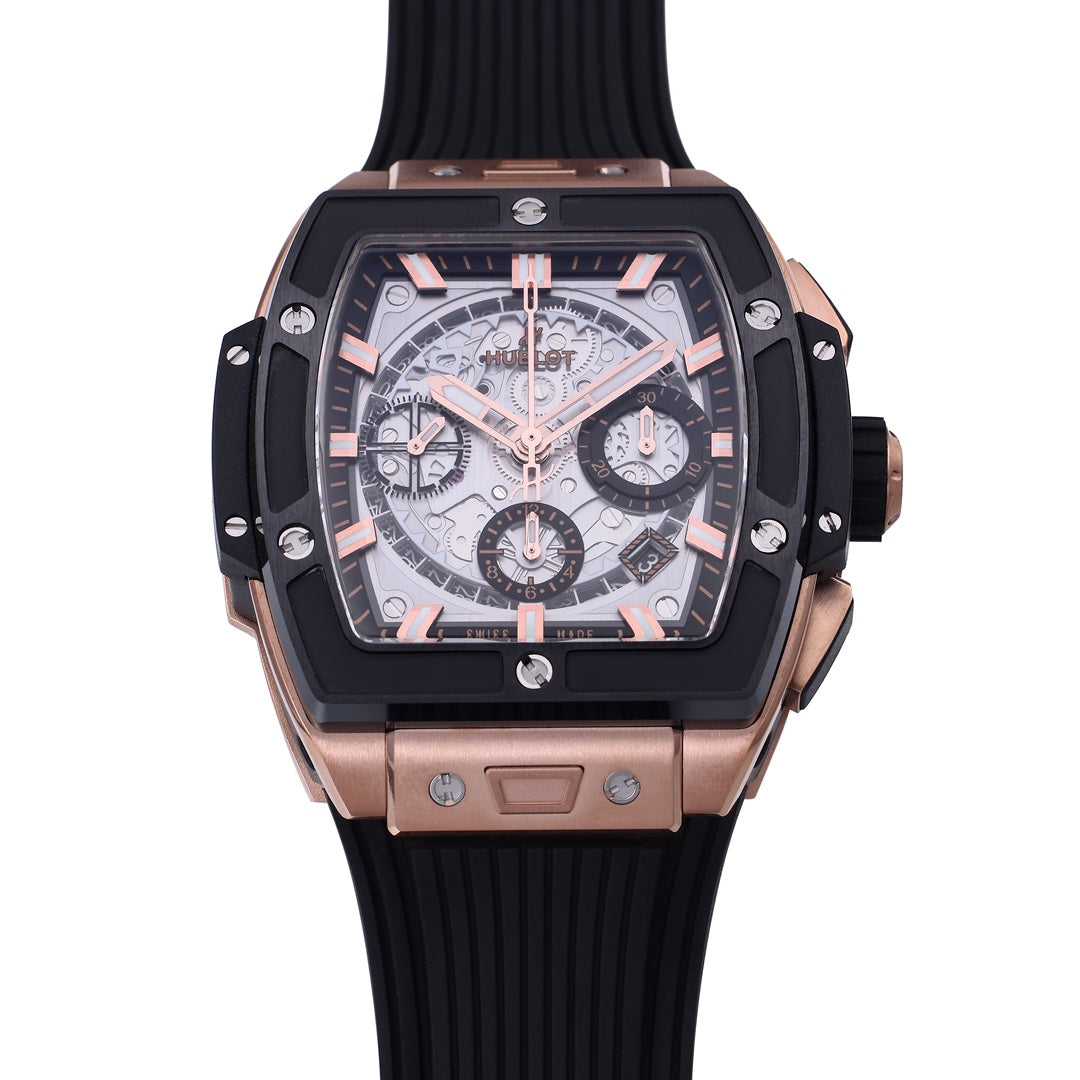 Hublot Big Bang Titanium 641.OM.0183.LR 1:1 Best Editon BBF Factory Rose Gold Grey Dial Black