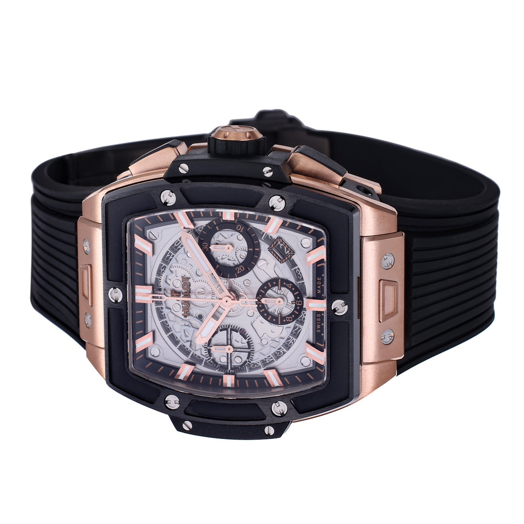 Hublot Big Bang Titanium 641.OM.0183.LR 1:1 Best Editon BBF Factory Rose Gold Grey Dial Black