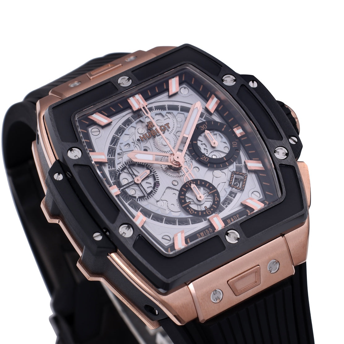 Hublot Big Bang Titanium 641.OM.0183.LR 1:1 Best Editon BBF Factory Rose Gold Grey Dial Black