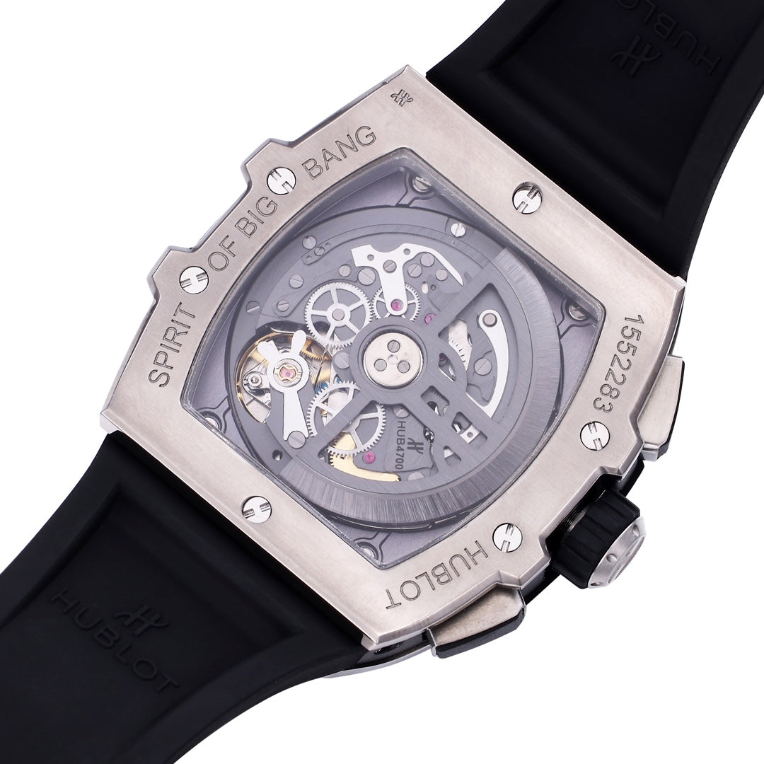 Hublot Big Bang Titanium 642.NX.0170.RX 642NX0170RX 1:1 Best Editon BBF Factory Grey Dial Rubber Strap