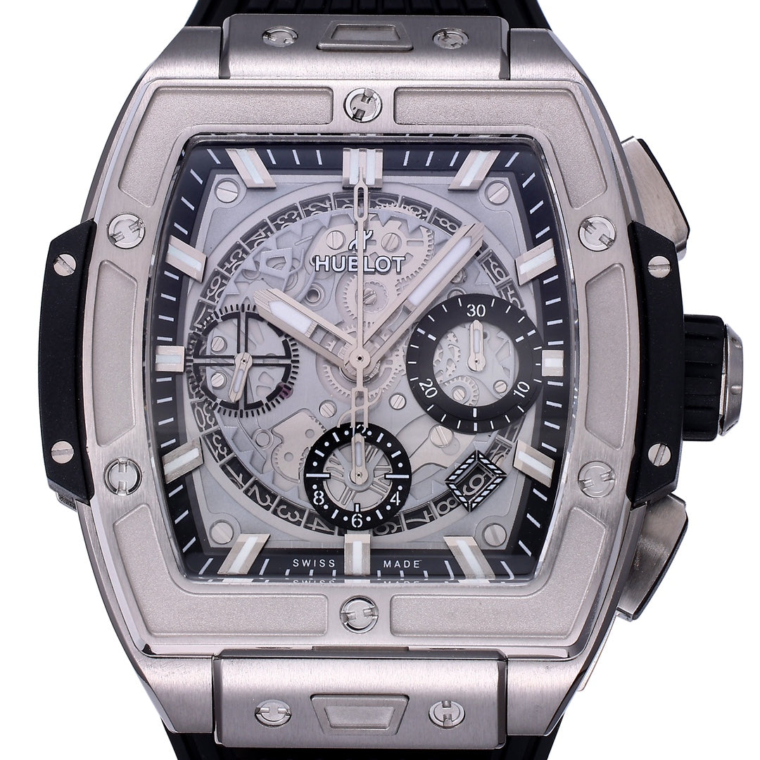 Hublot Big Bang Titanium 642.NX.0170.RX 642NX0170RX 1:1 Best Editon BBF Factory Grey Dial Rubber Strap