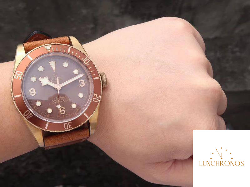 Replica Tudor Heritage Black Bay Bronze 79250B XF Factory 1:1 Best Edition Swiss ETA 2824 Brown Dial