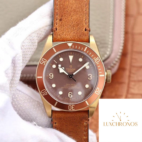 Replica Tudor Heritage Black Bay Bronze 79250B XF Factory 1:1 Best Edition Swiss ETA 2824 Brown Dial