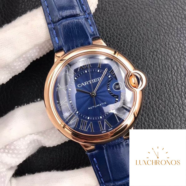 Replica Ballon Bleu De Cartier 42MM WGBB0036 1:1 Best Edition V6 Factory Rose Gold