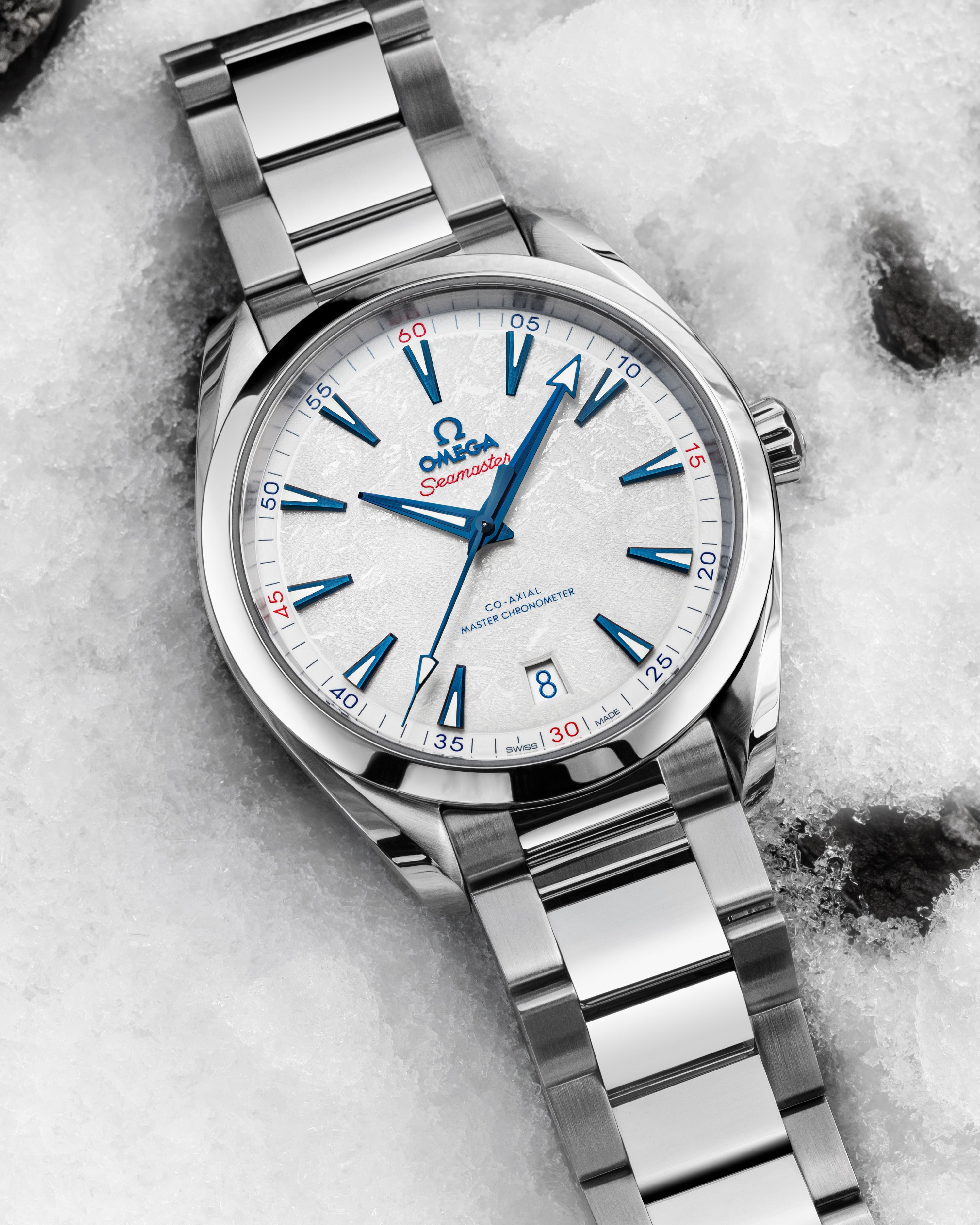 Seamaster Aqua Terra 150M 41 mm, steel on steel